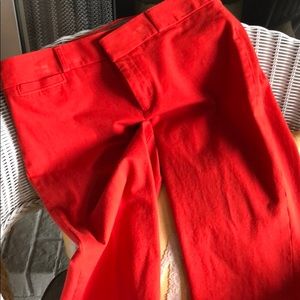 Dark orange Sloan fit pant